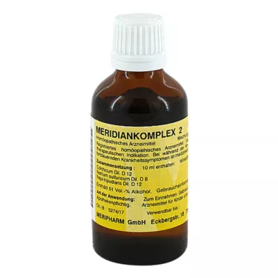 MERIDIANKOMPLEX 2 maisījums, 50 ml MERIDIANKOMPLEX 2 maisījums, 50 ml
