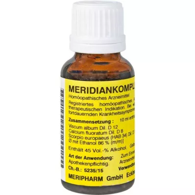MERIDIANKOMPLEX 4 maisījums, 20 ml MERIDIANKOMPLEX 4 maisījums, 20 ml