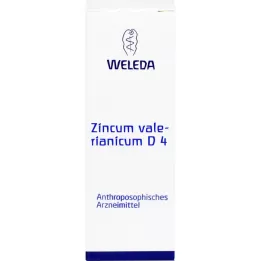 ZINCUM VALERIANICUM D 4 atšķaidījums, 50 ml