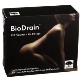 BIODRAIN Tabletes, 120 gab