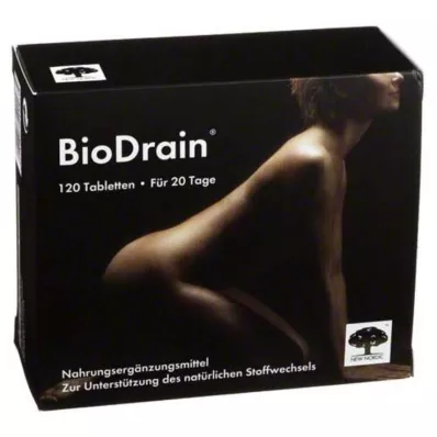 BIODRAIN Tabletes, 120 gab