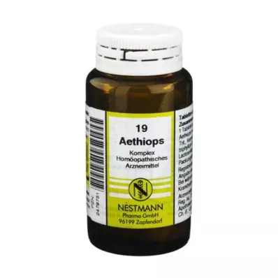AETHIOPS KOMPLEX Tabletes Nr.19, 120 gab