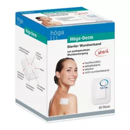 HÖGA-DERM sterilais apmetums 53x70 mm, 50 gab