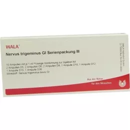 NERVUS TRIGEMINUS GL Sērijas iepakojums 3 ampulas, 10X1 ml