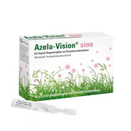AZELA-Vision sine 0,5 mg/ml acu pilieni viena deva, 10X0,3 ml