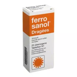FERRO SANOL apvalkotās tabletes, 20 gab