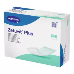 ZETUVIT Plus īpaši spēcīga absorbējoša komprese sterila 20x25 cm, 10 gab