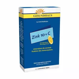 ZINK 10+C pastiles, 24 gab