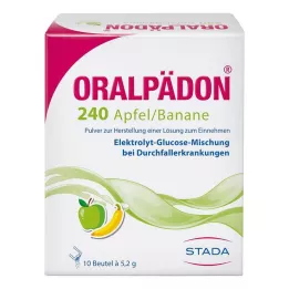 ORALPÄDON 240 ābolu banānu pulveris, 10 gab