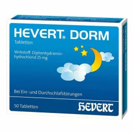 HEVERT DORM Tabletes, 50 gab