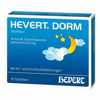 HEVERT DORM Tabletes, 50 gab