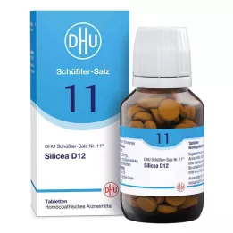 BIOCHEMIE DHU 11 Silicea D 12 tabletes, 200 gab