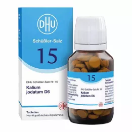 BIOCHEMIE DHU 15 Kalium jodatum D 6 tabletes, 200 gab