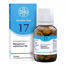 BIOCHEMIE DHU 17 Manganum sulfuricum D 6 tabletes, 200 gab