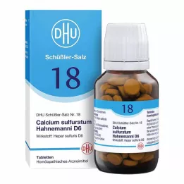 BIOCHEMIE DHU 18 Calcium sulfuratum D 6 tabletes, 200 gab