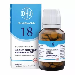BIOCHEMIE DHU 18 Calcium sulfuratum D 12 tabletes, 200 gab