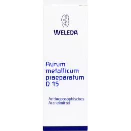 AURUM METALLICUM PRAEPARATUM D 15 Triturēšana, 50 g