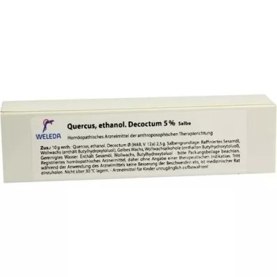 QUERCUS CORTEX 5% ziede, 25 g QUERCUS CORTEX 5% ziede, 25 g