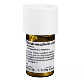 STIBIUM METALLICUM PRAEPARATUM D 20 Triturācija, 20 g