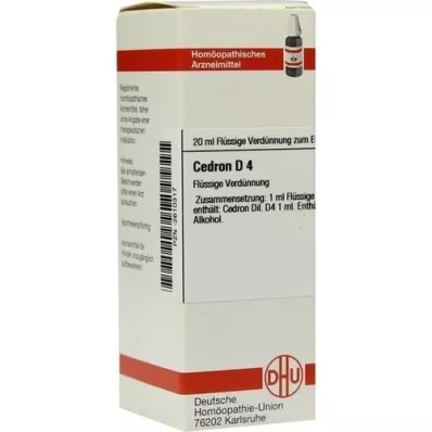 CEDRON D 4 atšķaidījums, 20 ml