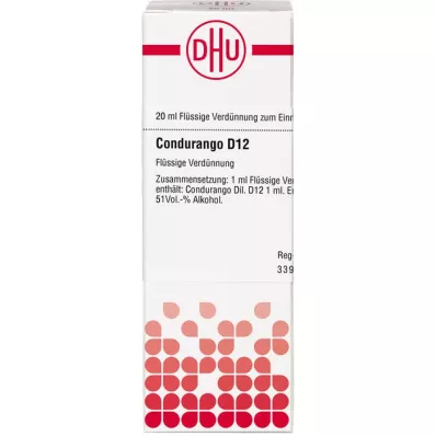CONDURANGO D 12 Atšķaidījums, 20 ml CONDURANGO D 12 Atšķaidījums, 20 ml