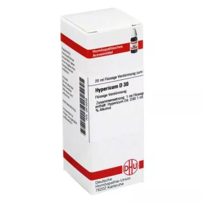 HYPERICUM D 30 Atšķaidījums, 20 ml HYPERICUM D 30 Atšķaidījums, 20 ml
