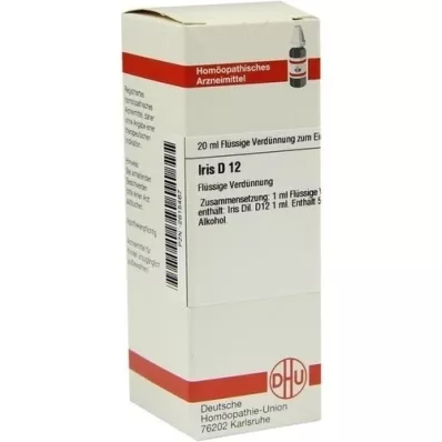 IRIS D 12 Atšķaidījums, 20 ml IRIS D 12 Atšķaidījums, 20 ml