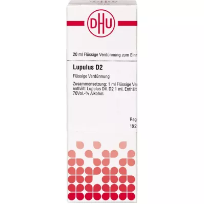LUPULUS D 2 Atšķaidījums, 20 ml LUPULUS D 2 Atšķaidījums, 20 ml