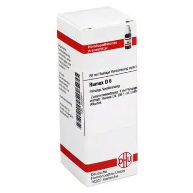 RUMEX D 6 Atšķaidījums, 20 ml RUMEX D 6 Atšķaidījums, 20 ml