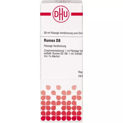 RUMEX D 8 Atšķaidījums, 20 ml
