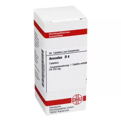AESCULUS D 4 tabletes, 80 gab AESCULUS D 4 tabletes, 80 gab