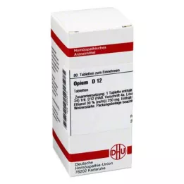 OPIUM D 12 tabletes, 80 gab