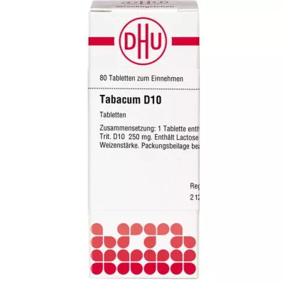TABACUM D 10 tabletes, 80 gab TABACUM D 10 tabletes, 80 gab