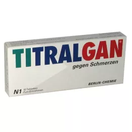 TITRALGAN Pretsāpju tabletes, 10 gab