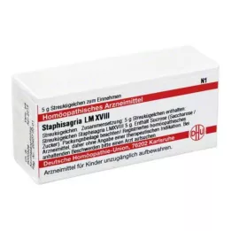 STAPHISAGRIA LM XVIII Globuli, 5 g