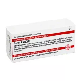 SULFUR LM XVIII Globuli, 5 g