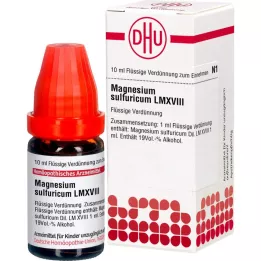 MAGNESIUM SULFURICUM LM XVIII Atšķaidījums, 10 ml