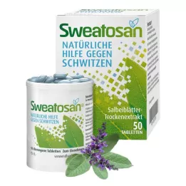SWEATOSAN apvalkotās tabletes, 50 gab
