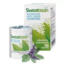 SWEATOSAN apvalkotās tabletes, 100 gab