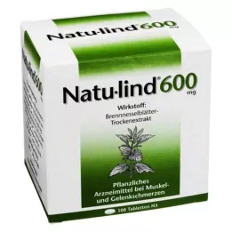 NATULIND 600 mg apvalkotās tabletes, 100 gab