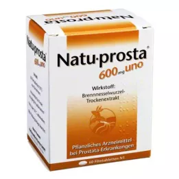 NATUPROSTA 600 mg uno apvalkotās tabletes, 60 gab