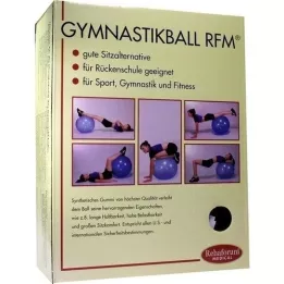 GYMNASTIKBALL Rehaforum 55 cm oranžs metālisks, 1 gab