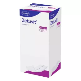 ZETUVIT Absorbējošās kompreses sterilas 10x20 cm, 25 gab
