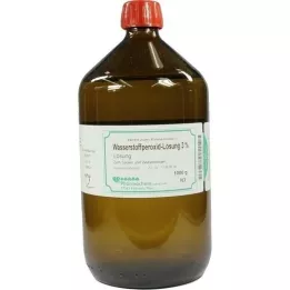 WASSERSTOFFPEROXID Šķīdums 3%, 1000 g