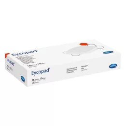EYCOPAD Acu kompreses 56x70 mm nesterilas, 50 gab