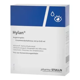 HYLAN 0,65 ml acu pilieni, 60 gab