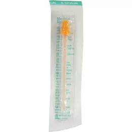 VASOFIX Braunüle stile 14 G 50 mm oranža, 1 gab