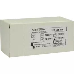 AMBIX Seifs-Can Portpunkt.Kan.22 Gx25 mm taisns, 10 gab