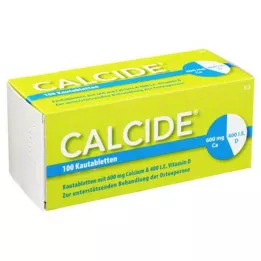 CALCIDE Košļājamās tabletes, 100 gab