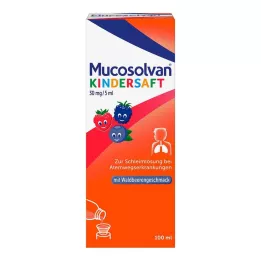 MUCOSOLVAN Bērnu sula 30 mg/5 ml, 100 ml